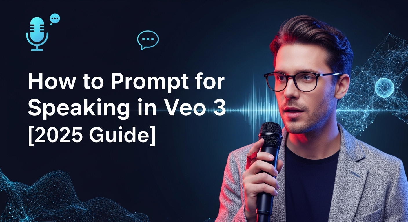 How to Prompt for Speaking in Veo 3 [2025 Guide] 